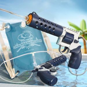 Игрушки с оружием автоматический рюкзак с водяным оружием высокое давление сильное распыление электрическое пистолет.