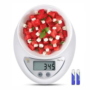 Цифровые электронные весы 5000 г/1 г, бытовые кухонные весы для выпечки, высокоточные карманные весы, весы