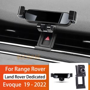 Land Rover Range Rover Evoque 19-22 360 Dereceli GPS Özel Montaj Destek Bracketaccessories için Araba Cep Telefonu Sahibi