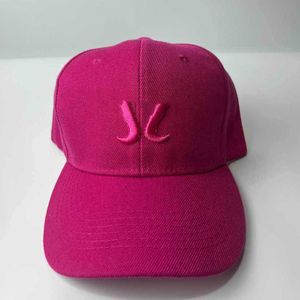 Spor tasarımcısı lulus limon kadın şapka top kapağı beyzbol şapkası dört renk nakış kavisli ağzı kapak yetişkin çift şapka hediye şapka kırmızı