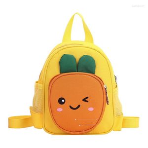 Okul çantaları sırt çantası hediye sevimli meyve çocukları küçük çanta erkek ve kız bebek açık seyahat mochila escolar okul çantası plecak