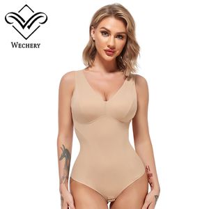 Kadın Korse Bodysuit Yastıklı Sütyen V Boyun Açık Kasık Tanga Tam Vücut Şakacı Körfezi Ayarlanabilir omuz kayışları şekillendirici gövde