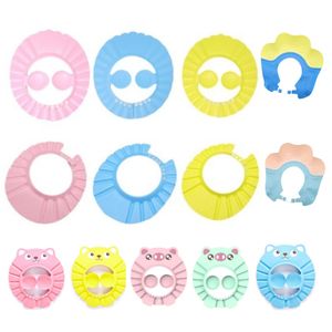 Adjustable Baby Shower Cap with Ear Protection - Soft Silicone Shampoo Shield for Infants & Kids, Bath Visor Hat