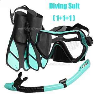 Diving Masks Professional Scuba Mask Equipment Glasses HD Anti Fog Underwater Snorkeling Snorkel Flippers 230621