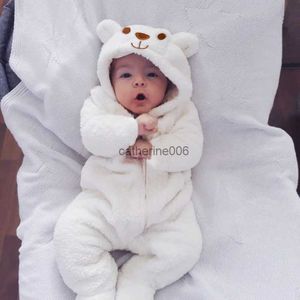 Yeni sevimli bebek yeni doğan bebek kız giysileri uzun kollu romper kıyafetler sonbahar kış giymek yeni doğan bebek giysileri sıcak 0-12m l230625