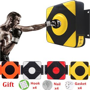 Punching Balls Large Faux Leather Wall Punching Pad Boxing Punch Target Training Sandbag Sports Dummy Punching Bag Fighter Martial Arts Fitness 230621