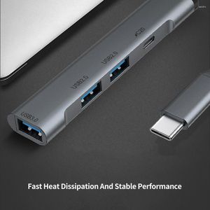 Compact USB 2.0 3.0 USB-C Expansor Docking Station Mini Design Type-C Efficient Computer Accessories