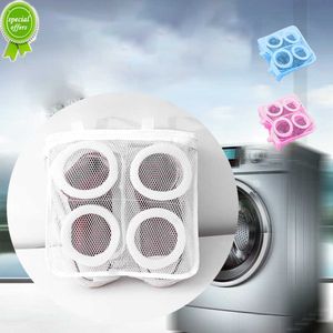 New Washing Machine Shoes Bag Travel Shoe Storage bags Portable Mesh Laundry bag Anti-deformation Protective Shoes Airing Dry Tools