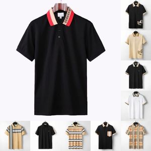 Erkek Polo Gömlek Tee Man Tasarımcı Polos Üstler Tshirt Tişört Tee Nakış Gömlekleri Tshirts Kısa Kollu Gömlek Kavur Düğmesi Pamuk Çift Üst Toptan