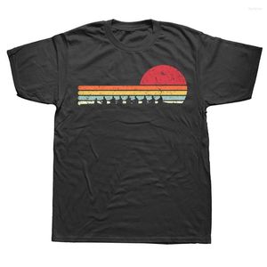 Erkek Tişörtleri Kürek Retro Style Rower Grafik Pamuk Sokak Giyim Kısa Kollu Doğum Günü Hediyeleri Yaz T-Shirt Erkek Giyim