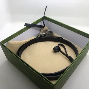 Lüks Kalite Gerçek İnek Kemeri Pirinç Paslanmaz Çelik Altın Kaplama Toka 2.0cm Tasarımcı Kemer Kutulu Erkekler ve Kadınlar İçin Tasarımcı Kemeri