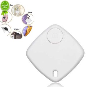 Tuya Smart Tag GPS Tracker for Pets, Anti-Lost Alarm Pet Finder, Wireless Bluetooth Locator with Phone Ring Function, White/Black
