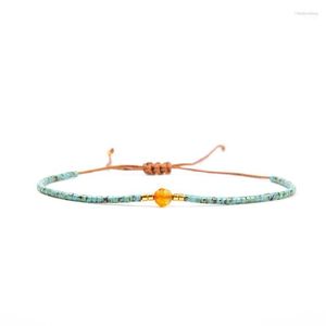 Charm Bracelets Friendship Girls Bracelet MIYUKI Colorful Seed Beads Ajustável Women Jewelry Pulseira Melv22
