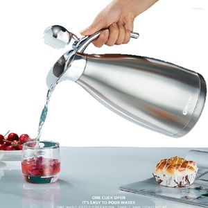 Su Şişeleri Paslanmaz çelik su ısıtıcısı çay kahve termo pot aletleri mutfak sıcaklık kontrolü ile akıllı