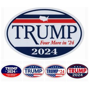 2024 Трамп наклейки магниты на холодильник американские президентские выборы аксессуары украшения дома оптом