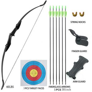 Лук Стрела Linkboy Professional 20-40lbs LongBow CS Лук Стрельба из лука Лук Стрельба на открытом воздухе Охота CS Expand Competitive GamesHKD230626