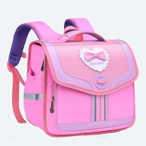 BASS British Style Ortopedic Bag per adolescenti ragazze Princess Schools Bag Primary Students Backpack School Mochilas