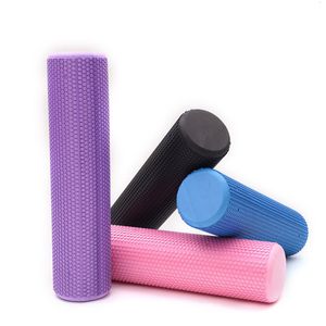 Yoga Blocks 30/45/60CM Yoga Foam Roller High-density EVA Muscle Roller Self Massage Tool for Gym Pilates Yoga Fitness Gym Equipment 230626
