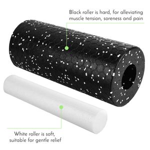 Yoga Circles 2pcs Palestra Fitness Yoga Block Pilates Foam Roller Trigger Point Massage Roller Tessuto muscolare per Fitness Gym Yoga Pilates Sports 230626