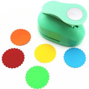 Punch Free Ship Flower Furador 2 '' 5CM DIY Paper Cut Eva Foam Maker Puncher ScrapBooking Saving Saving for Kid Hole Punch Punch Paper Cutter