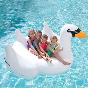 Sand Play Water Fun Giant Float Inflatable Swimming Ring Float Pool Ride-On Air Mattress Summer Beach Holiday Party Adult Fun Water Toys 230626