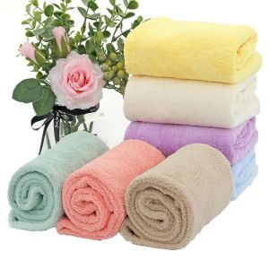 Eşarp 1 Adet Mikrofiber Duş Sonrası Kurutma Wrap Bayan Kızlar Ladys Havlu Hızlı Kuru Şapka Kap Türban Kafa Banyo Araçları