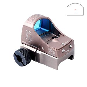 Compact 3 MOA Red Dot Sight with Auto Brightness for Pistols and Rifles