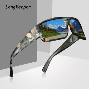 Sunglasses Square Pochromic Sunglasses Men Polarized Chameleon Glasses Driving Shades Sun Glasses Change Color Male Camo gafas 230627