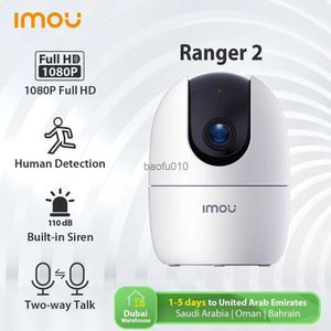IMOU Ranger 2 UK plug 2MP / 4MP IP-камера для ухода за детьми Поворот на 360 градусов Обнаружение человека Смарт-слежение Ночное видение Беспроводная связь L230619