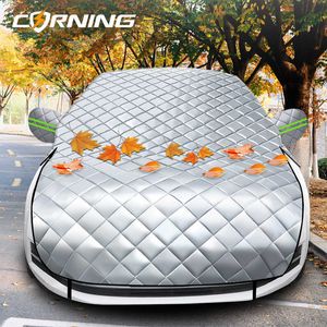 Covers Windshield Hood Protection 5Layer Thicken Car Snow Cover Snowproof AntiFrost Sunshade Protector Winter Auto PartsHKD230628