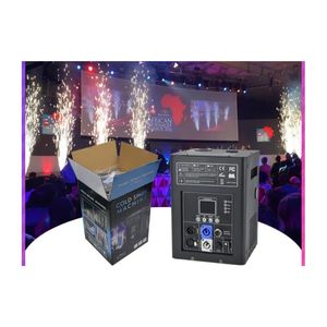 600W Cold Sparks Machine Sparkler Wedding Fireworks Indoor Outdoor Fireworks Fixture DJ Disco Party Show Events Concert DMX Remote