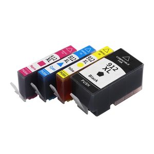 Malzemeler 912 XL 912XL 917XL Mürekkep Kartuşu HP OfficeJet için Premium Renk Uyumlu Yazıcı Mürekkep Kartuşu 8010 8012 8015 8020 8025 vb.