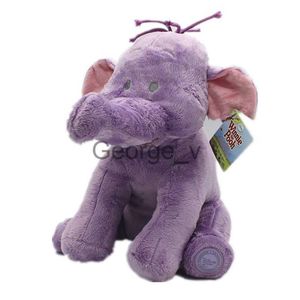 Peluş Hayvanlar Oturan 35 cm Pooh Ayı Arkadaşlar Topaklı Heffalump Bebek Sevimli Doldurulmuş Hayvanlar Mor Fil Peluş Oyuncaklar Doğum Günü Hediyesi Için J230628