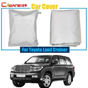 Covers Cawanerl SUV Car Anti UV Sun Shield Rain Snow Resistant Protector Cover For Toyota Land CruiserHKD230628