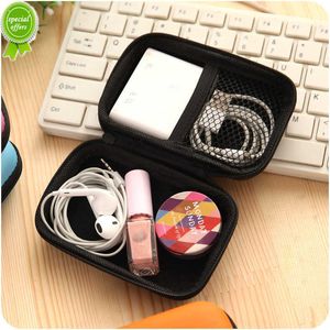 Bolsa para Disco Rígido Bolsa com Zíper Eva Bolsa para Carregador de Celular Proteção para Disco Rígido Móvel Cabo Sata Fone de Ouvido Bolsa de Bolso