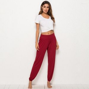 Kadın Tayt Kadın Legging Rahat Yumuşak Elastik Bel Katı Fener Pantolon Bayan Modal Kız Ayak Bileği Uzunluğu Yaz Robe Femme