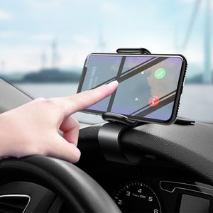 Car Phone HolderEasy Clip Mount Stand Panel Multi Functional Universal Dashboard GPS Navigation Bracket Holder