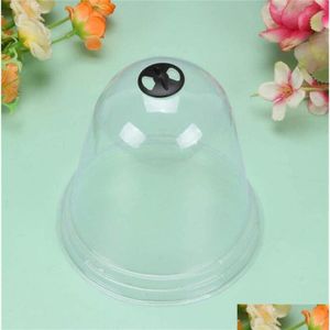 Other Garden Supplies Protective Clothes Reusable Plastic Plant Bell Er Plants Protector For Season Extention With Ground Securing P Dh38L