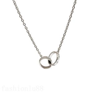Металлическое роскошное ожерелье любви дизайнерские ожерелья День Святого Валентина Подарок мода