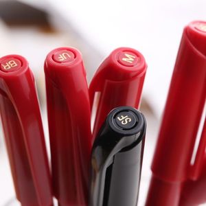 Маркеры, 3 шт./лот, японская непрозрачная ручка Kuretake Zig, красная супертонкая (SF 0,05 мм)/UF (0,3 мм)/F (0,7)/M (1,2 мм)/кисть-лайнер, маркер для письма на пленке