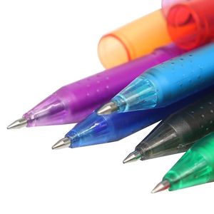 Ручки 160 шт. 8 цветов стиральная ручка полоска с узором студент Студент Цвет шарики ручка 0,5 мм переполнение пули написание ручки краска ручка