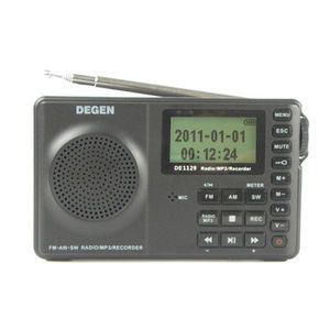 Radyo DeGen DE1129 DE1129 FMSTEREO/AM/SW DSP ATS 4GB MP3 Pansiyon Dijital Kaydedi Taşınabilir Akıllı Çok Fonksiyonlu LED Radyo