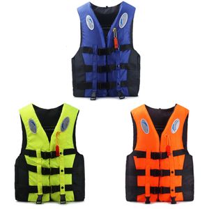 Life Vest Buoy Swimming Boating Ski Drifting with Whistle SXXXL Sizes Water Sports Man kids Jacket Outdoor Adult 230629