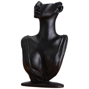 Stand per gioielli Collana per orecchini Display Busto Porta catena Porta gioielli Manichino per donna Uso personale Stabile Facile da usare Regalo 230630