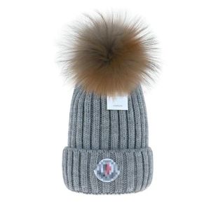 Honesty shop Monkler Knitted hat Luxury Beanie cap Winter Women Men's neutral all-purpose wool blend hats