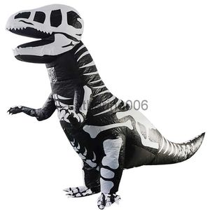 Özel Durumlar Yeni şişme dinozor kostümü t-rex iskelet yetişkinler çocuk dino takım elbise karnaval cosplay parti süslü elbise doğum günü havalı kıyafetler x1004