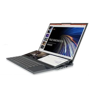 CRELANDER Nieuwkomers Dual Screen Laptop Core i7 10e generatie Touchscreen Gaming Laptop PC Draagbare notebookcomputer