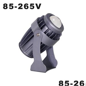 Outra iluminação LED Ac85-265V Spotlight 10W Outdoor Spot Lights Ip65 Impermeável Feixe de Longo Alcance Wall Washer Stage Effect Drop Delivery Dhxxp