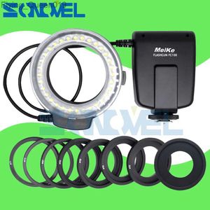 Flash Heads Meike FC-100 FC100 LED makro halka Nikon D4S D5 D3X D500 D600 D800 D810 D750 D3200 D3400 D5600 D5300 D7500 D7200 YQ231004