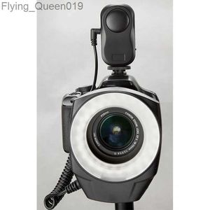 Flash Heads Godox Ring 48 Makro Işık Halkası Flaş Studio Fotoğrafçılık Olympus için Makro Yüzük Işık YQ231004